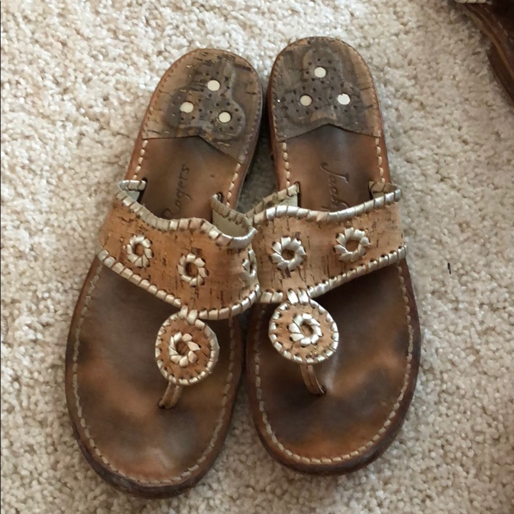 Jack Rogers Cork Sandals